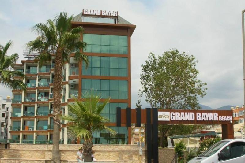 Grand Bayar Beach Hotel Alanya Bagian luar foto