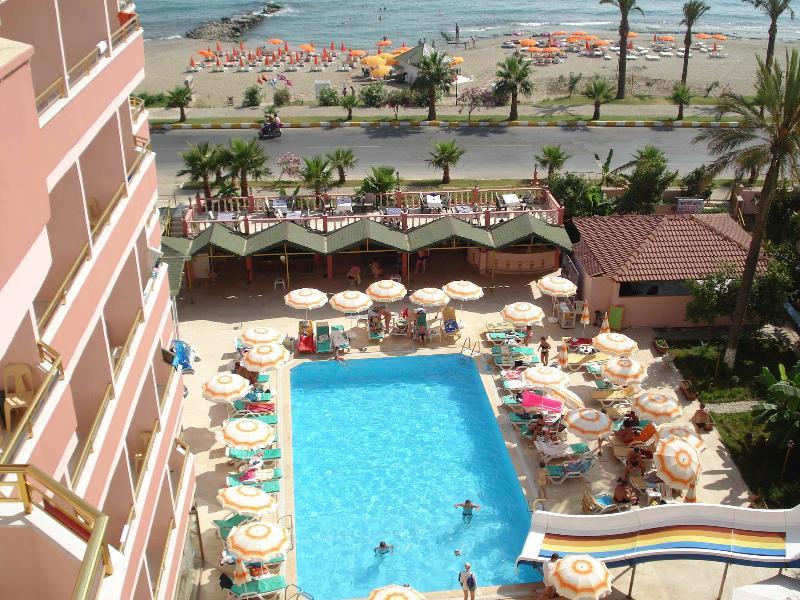 Grand Bayar Beach Hotel Alanya Bagian luar foto