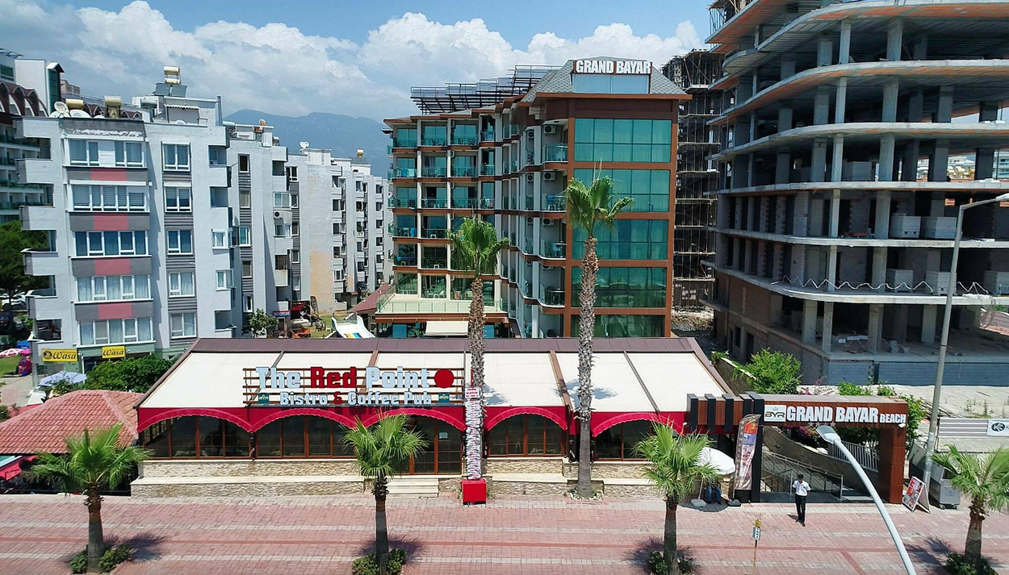 Grand Bayar Beach Hotel Alanya Bagian luar foto
