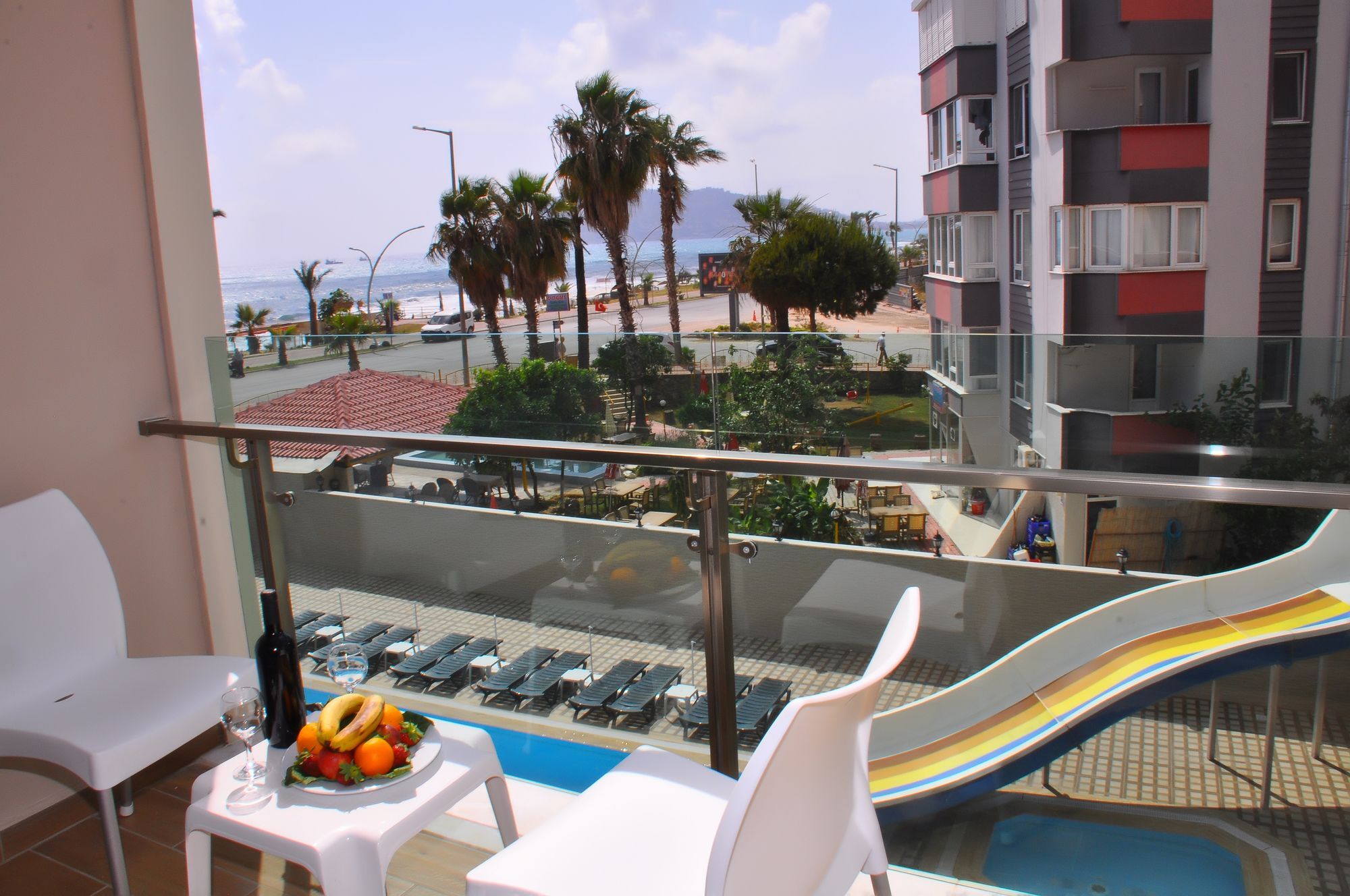 Grand Bayar Beach Hotel Alanya Bagian luar foto